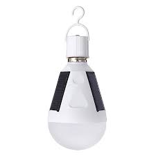 Wholesale Indoor Garden Hiking Camping Solar Panel Powered Led Light Bulb Hanging Solar Light Portable Waterproof Emergency Light Bulb With Hook From China
