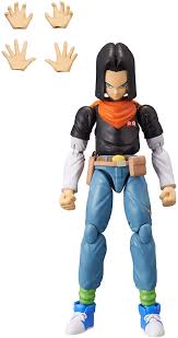 Following his misadventures in the cell saga, android 17 married a zooligist and became a park ranger. Amazon Com Dragon Ball Super Dragon Stars Android 17 Figure Series 10 Toys Games