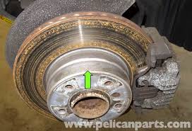 bmw e60 5 series brake rotor specification checking 2003