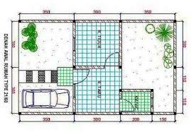 Foto Denah Rumah Minimalis Type 21 Modern Denah Rumah Rumah Minimalis Rumah