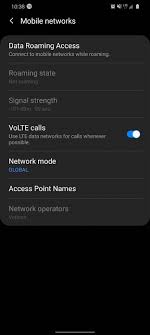 I dont see any of the following option. No Volte 5g Wifi Calling On At T With Unlocked Model Page 5 Android Forums At Androidcentral Com