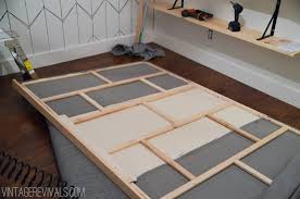 The surface is unfinished and ready to be stained. How To Build A Lightweight Sliding Barn Door Vintage Revivals