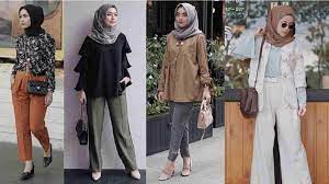 Untuk memilih model baju gamis yang sedang trend, kamu harus banyak mencari informasi pekembangan fashion gamis ini di internet. Style Pakaian Berhijab Simple Sesuai Dengan Bentuk Tubuh Wanita