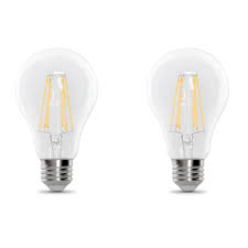 Feit Electric 100 Watt Equivalent A21 Dimmable Cec 90 Cri Indoor Led Light Bulb Daylight 2 Pack Bpa19100cl950cafi2rp The Home Depot