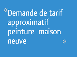 Devis de peinture pour une surface de 70 m2. Demande De Tarif Approximatif Peinture Maison Neuve 9 Messages