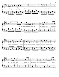 All Time Low Therapy Sheet Music Page 4 Of 6 Sheet Music Music Chords Piano Sheet Music