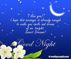 I love you, my dear, 2. Sweet Goodnight Messages And Cute Goodnight Text Messages Wordings And Messages