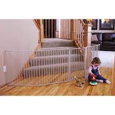 Regalo 192 Inch Super Wide Adjustable Baby Gate And Play Yard 4 In 1 Includes 4 Pack Of Wall Mounts White Walmart Com Baby Gates Kids Gate Baby Proofing