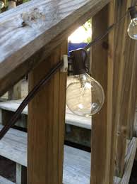 Swings can hang from a single rope on each side. Best Way To Hang String Lights Super Easy Way To Hang Outdoor String Lights Glamour