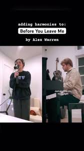 #elysemyers #alexwarren #beforeyouleaveme #harmony #singing #stitch #music  #vocals