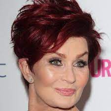 Sharon osbourne , or as she has been known before sharon arden, is one of the most famous since her appearance, most of the times sharon has been seen by her medium and short haircuts. Image Result For Sharon Osbourne Short Red Hair Short Spiked Hair Sharon Osbourne Hair