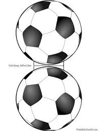 Black And White Football Pitch Template Printable Soccer Card Template Soccer Cards Soccer Party