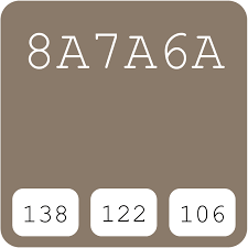 The warmer feel of balanced beige and the cool tones in quietude compliment each other nicely and i. Sherwin Williams Virtual Taupe 7039 8a7a6a Hex Color Code Rgb And Paints