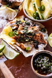 Combine tequila, 1 tbsp cumin, 2 tsp garlic, juice of 1 lime, and salt and pepper to taste. Spicy Fish Tacos With Tequila Lime Pickled Pineapple Half Baked Harvest