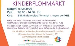 Kinderflohmarkt in Tornesch am Bahnhof