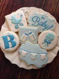 519 Baby Cookies Baby Shower Cookies Baby Boy Cookies