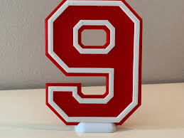 For encrypted messages, test our automatic cipher identifier!. Alphabet Letter Numbers 9 Sport Numbers School Colors By Art G Download Free Stl Model Printables Com