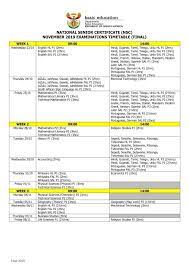 Check spelling or type a new query. Matric 2019 Final Exam Timetable Digital Street
