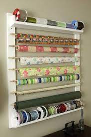 Turtles And Tails Favourite Projects Sewing Room Storage Craft Room Organization Wrapping Paper Storage