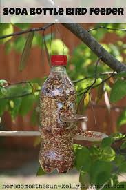 Bird Feeder Crafts For Kids Soda Bottle Bird Feeder Diy Bird Feeder Bird Feeders Recycled Crafts