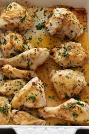 Juicy Oven Roasted Chicken Pieces