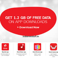 Dial ussd code *121*100# ang get 100 mb data. Airtel Free 1 2 Gb Data On Downloading 4 Apps