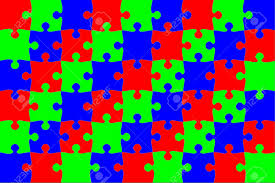 Free returns with our love it guarantee! Puzzle Background Pieces Colored In Three Rgb Colors See Optical Illusion Heave Stock Photo Picture And Royalty Free Image Image 868060