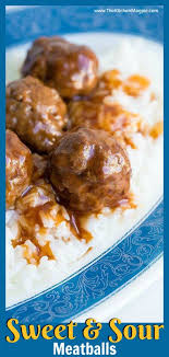 My Mom S Sweet And Sour Meatballs Recipe These Meatballs Are Baked In The Oven In A Retro Sweet Sweet And Sour Meatballs Sweet N Sour Meatball Recipe Recipes