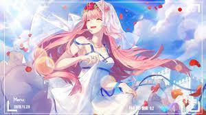 Darling in the franxx music: Zero Two 1920x1080 Zero Two 1080p 2k 4k 5k Hd Wallpapers Free Download Wallpaper Flare Sign In To Check Out What Your Friends Family Interests Have Been Capturing