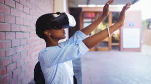 The template is suitable for presentations about vr technology and devices, vr games, virtual reality in training, therapy, fine arts, architectural design, urban design, fiction, concerns and challenges about virtual reality, future. Augmented And Virtual Reality In Education The Next Big Bandwagons Elearning Industry