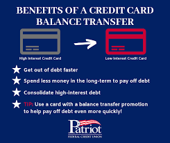 You'll then enjoy 0% interest during your promotional period, as long as you pay your minimum amount on time each month and stay within your credit limit. 3 Ways A Credit Card Balance Transfer Can Help You Become Debt Free Patriot Federal Credit Union