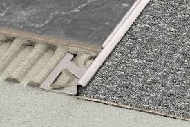 Tile To Carpet Transition Options The Z Bar Transition Carpet To Tile Transition Transition Strips Tile Edge