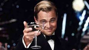 You'll die over this great gatsby inspired dinner party! Great Gatsby Dinner Menu 1920s Buffet Food Ideas