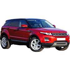 This Is A Photo Of A Bright Red Sport Utility Range Rover Taken From A Front View Red Range Rover Range Rover Evoque Red Range Rover