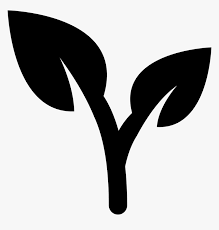 #plants #flower #white #aesthetic #png #editpng, transparent png. Leaves Of A Plant Plant Icon Black And White Hd Png Download Transparent Png Image Pngitem