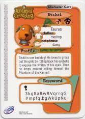 His name may be derived from dog biscuits, a common treat for dogs. Biskit Animal Crossing Wiki Fandom