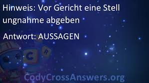 Beim stellungnahme schreiben versuchst du, deinen eigenen standpunkt zu einer position oder einem sachverhalt deutlich zu machen. Vor Gericht Eine Stellungnahme Abgeben Losungen Codycrossanswers Org