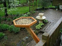 Bird Bath And Feeder Combo Pin On Deck