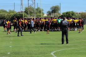 Asu Football Breaking Down Probable Depth Chart Through