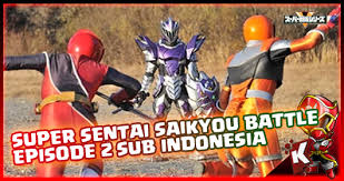 Saat kaito, juran, dan vroon sedang berjalan melewati kota, sebuah suara yang familiar memanggil mereka dari belakang. Super Sentai Saikyou Battle Episode 2 Subtitle Indonesia