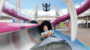 Get down after dark with more bars than any ship out there and savor a world of possibilities right onboard. Royal Caribbean To Fit Tallest Slide At Sea On Allure Of The Seas