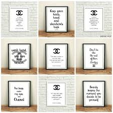 Always Believe That Something Wonderful Is About To Happen Coco Chanel Last Days Of The Mega Sale Everything 80 Off Visit The Shop For More Promos Chanel Wall Art Coco Chanel Poster Chanel Poster