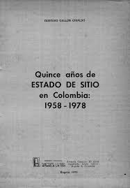 Estado de sitio no figura entre los 500 artistas más apoyados o visitados de esta semana. Https Www Coljuristas Org Documentos Libros E Informes Quince Annos De Estado De Sitio En Colombia 1958 1979 Pdf