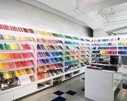 Elle Decor Goes To Tokyo Stationery Store Stationery Organization Stationery Store Design