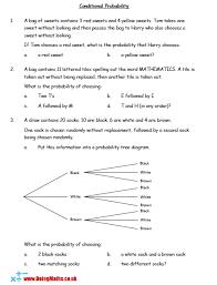 They frequently involved in charity work? Probability Free Worksheets Powerpoints And Other Resources For Gcse Doingmaths Free Maths Worksheets