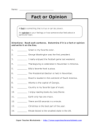Fact Vs Opinion Worksheet Google Search Fact And Opinion Worksheet Fact And Opinion Fact Opinion Activities