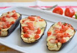 Aubergines Farcies Aux Tomates Et Mozzarella Ww Plat Et Recette Aubergines Farcies Recettes De Cuisine Recette Aubergine