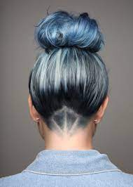 33 Cool Blue Hair Ideas That Youl Want To Get Hair Styles Denim Hair Long Hair Styles