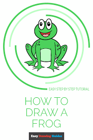 How to draw a simple frog step by step. How To Draw A Frog In A Few Easy Steps Easy Drawing Guides