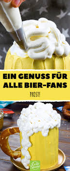 Prost Leckerer Bierkuchen Bierkuchen Lecker Bierkrug Kuchen